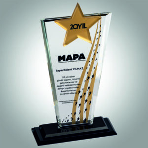 KRİSTAL PLAKET ESK 027